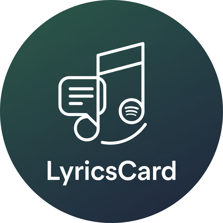 LyricsCard Logo